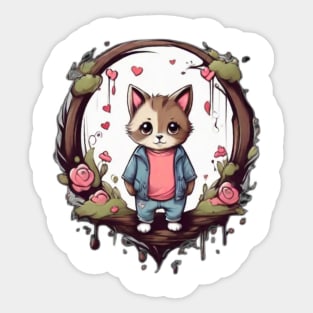 Cute Animal Designe Sticker